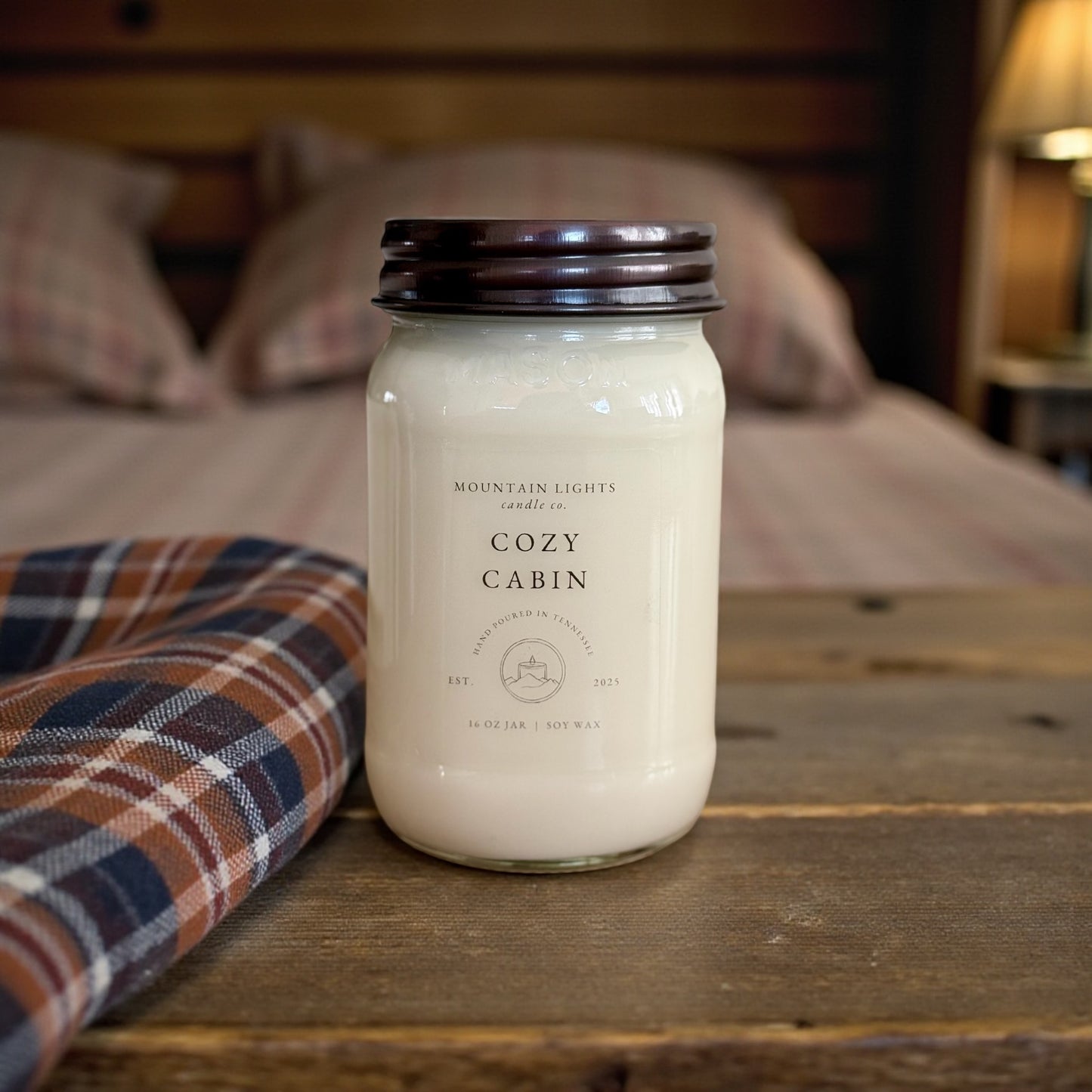 Cozy Cabin 16 oz candle