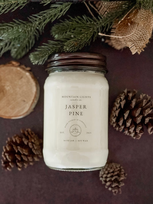 Jasper Pine 16 oz candle