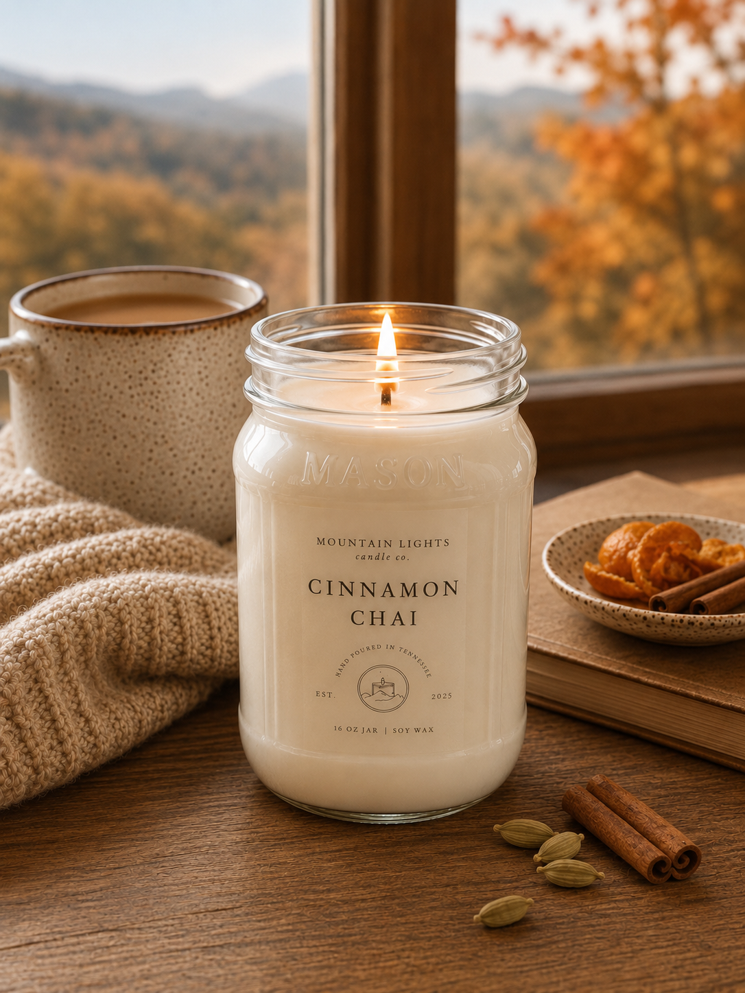 Cinnamon Chai 16 oz candle
