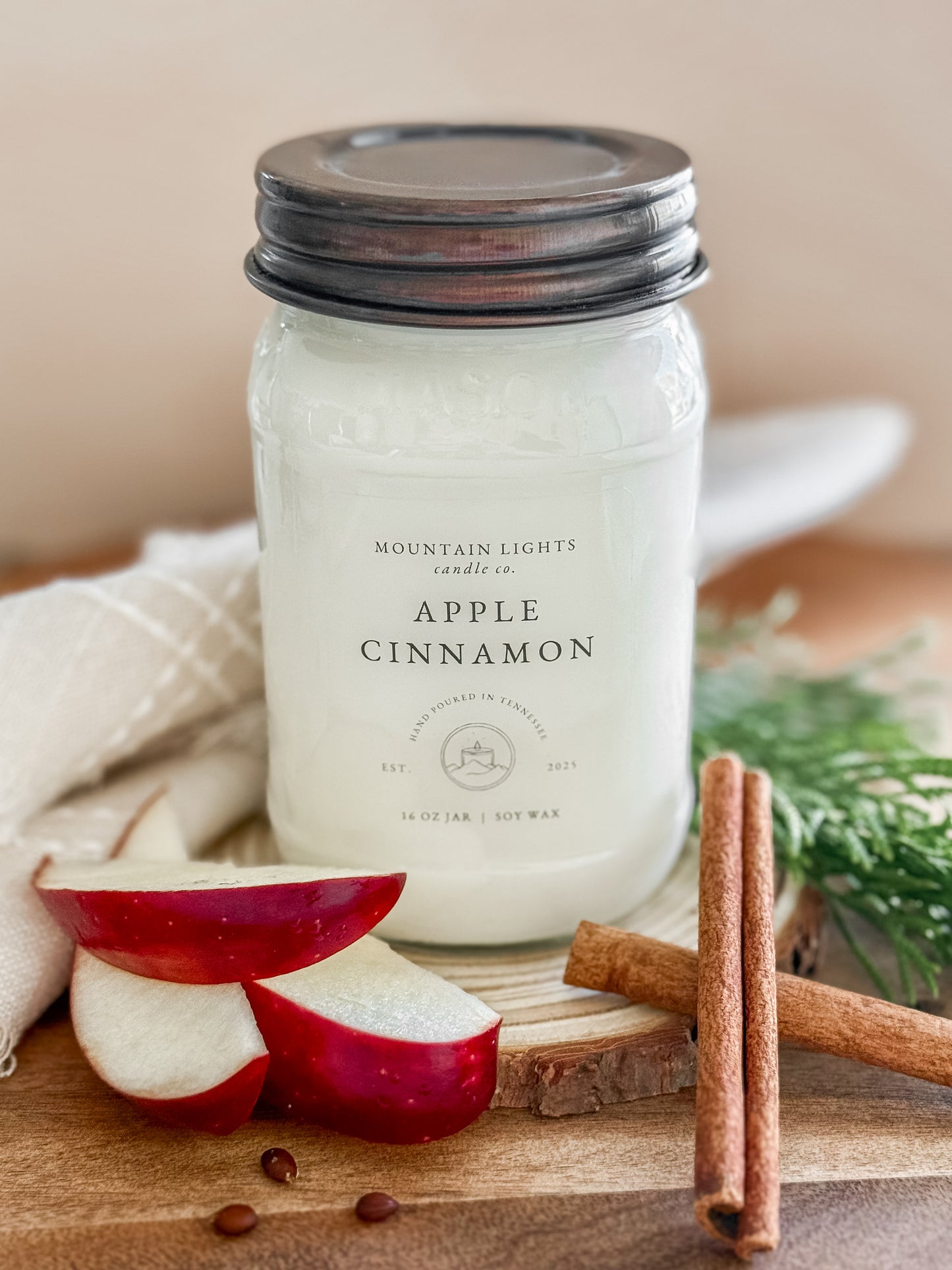 Apple Cinnamon 16 oz candle