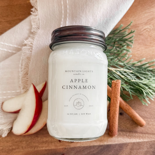 Apple Cinnamon 16 oz candle