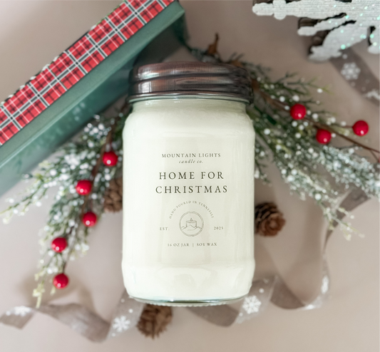 Home for Christmas 16 oz candle