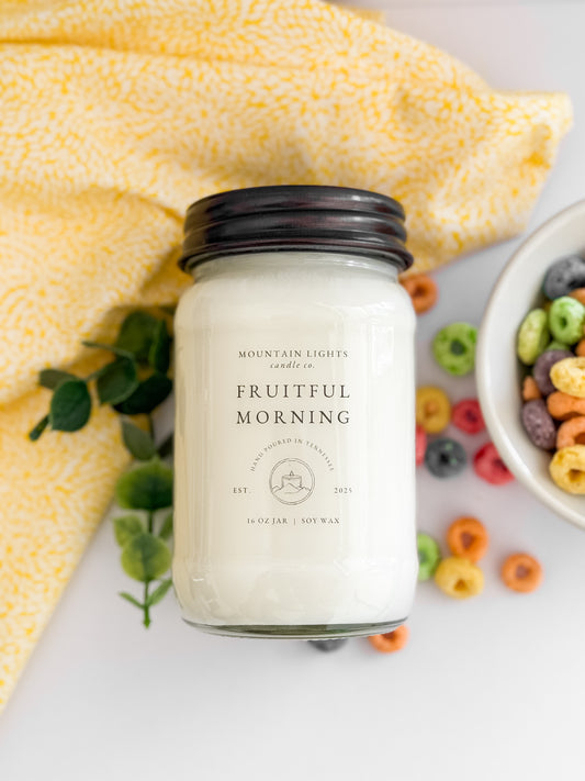 Fruitful Morning 16 oz candle