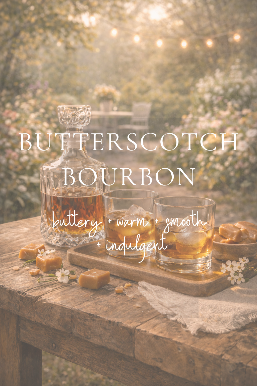 Butterscotch Bourbon 16 oz candle