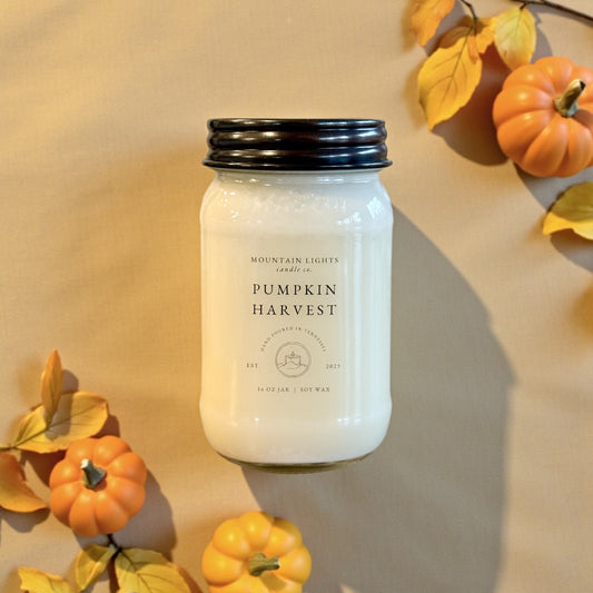 Pumpkin Harvest 16 oz candle