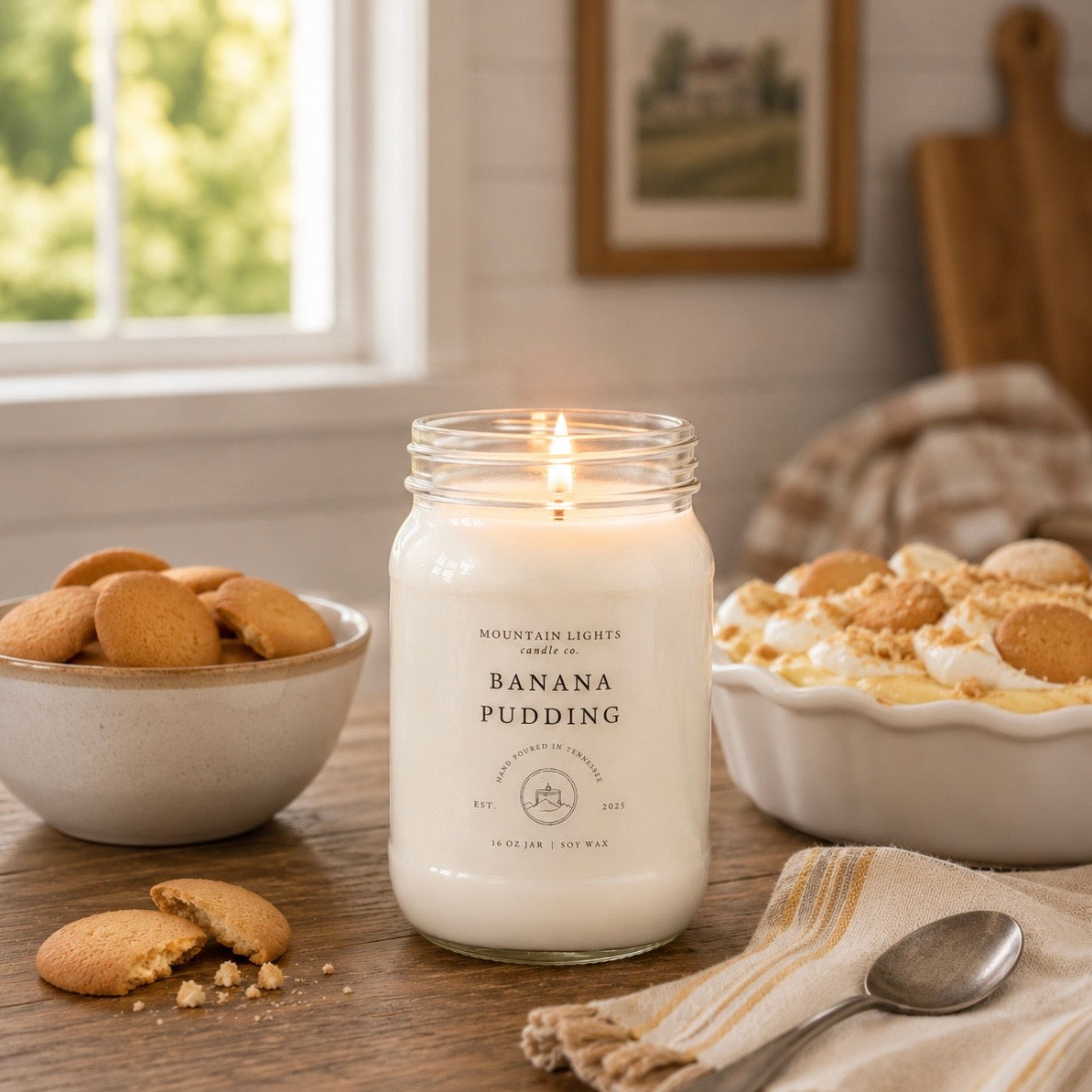 Banana Pudding 16 oz candle