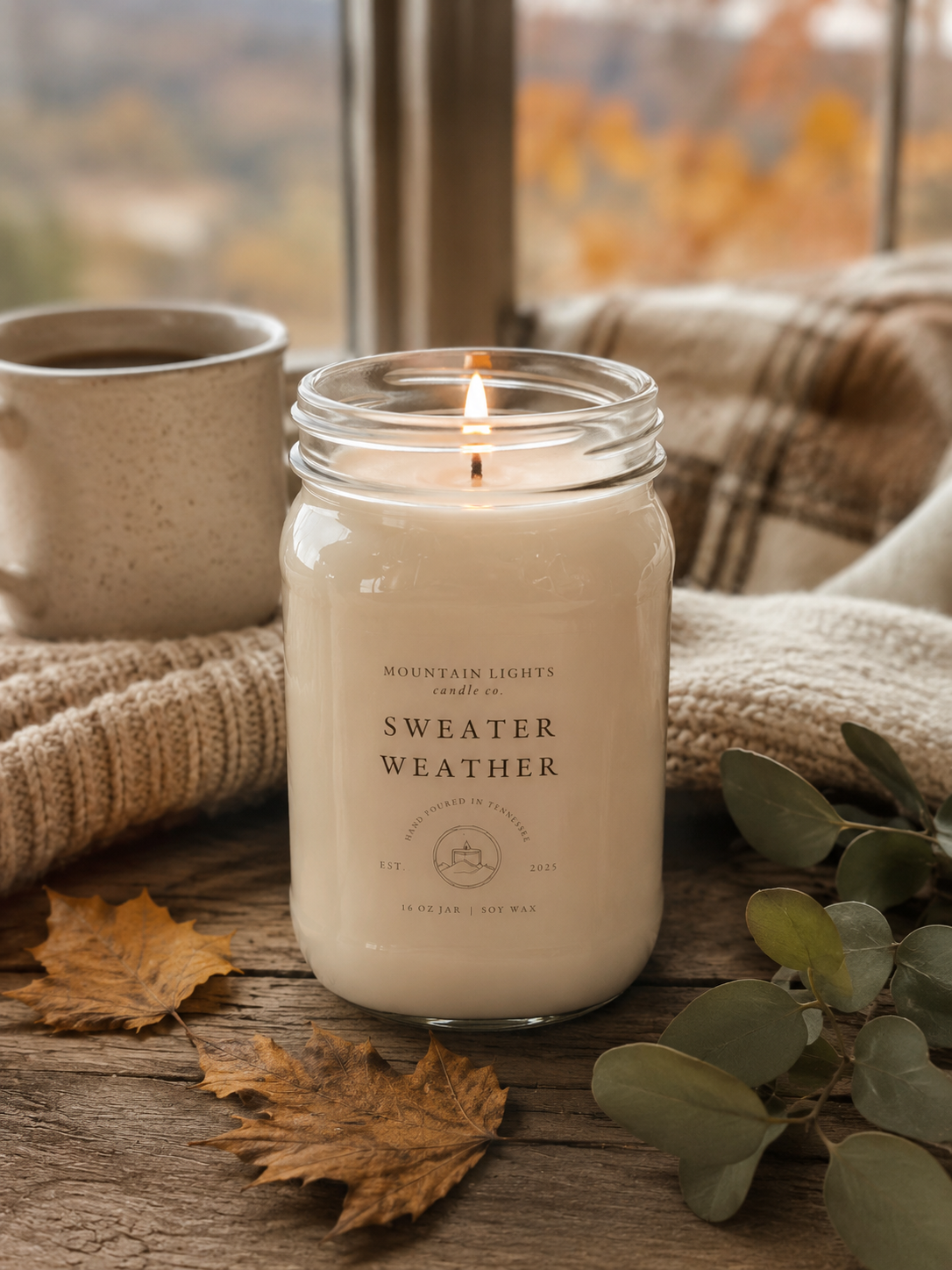 Sweater Weather 16 oz candle