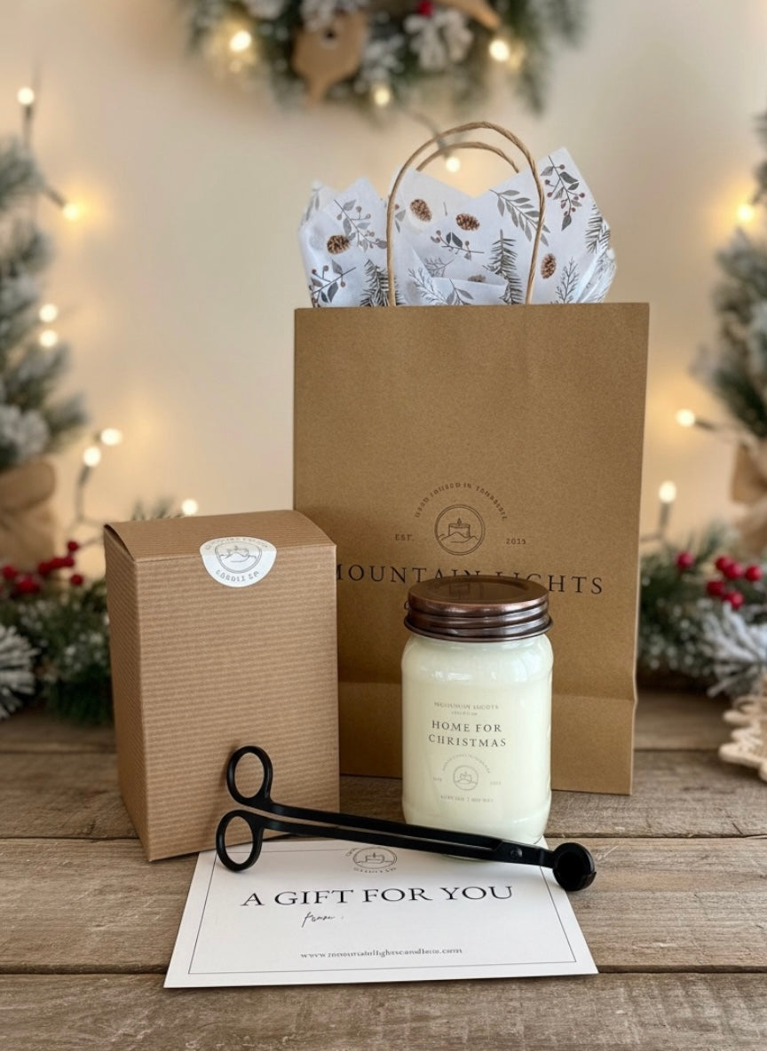 Candle Gram – Single Candle Gift Bundle