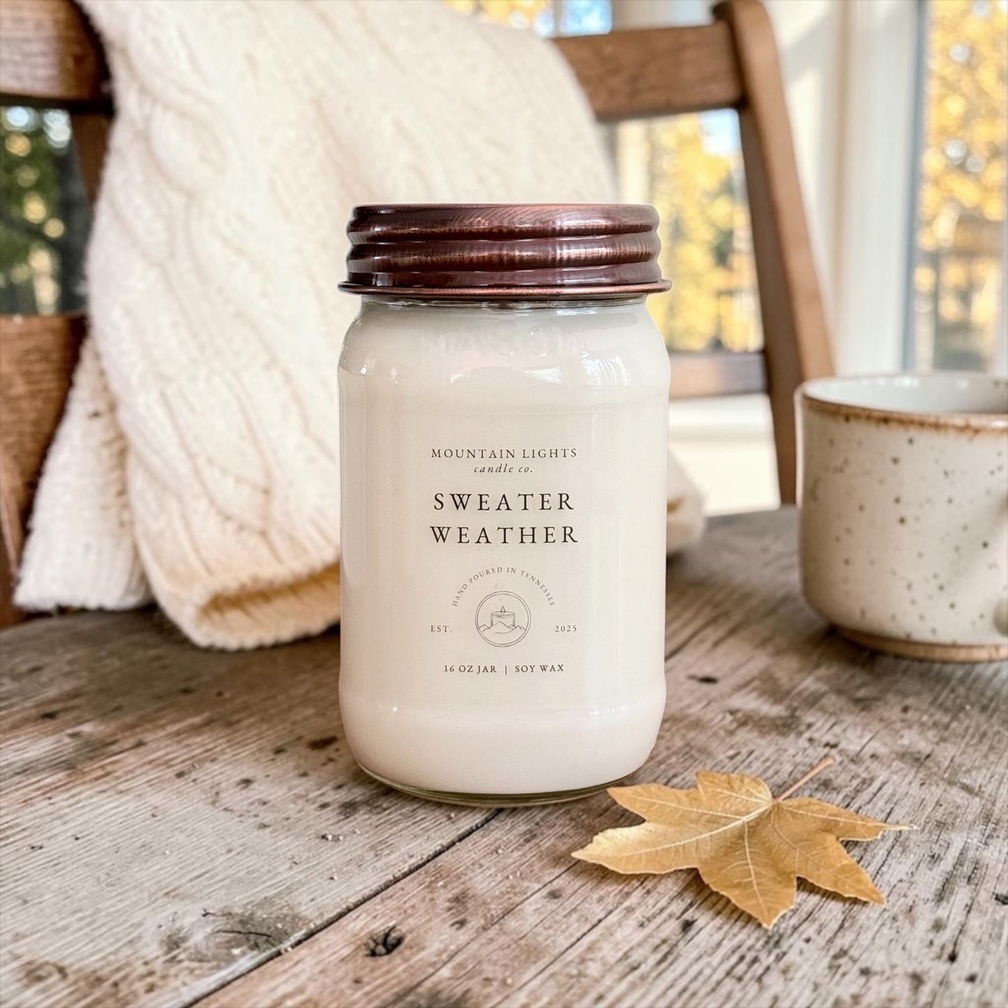 Sweater Weather 16 oz candle