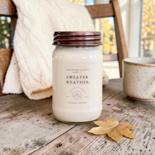 Sweater Weather 16 oz candle