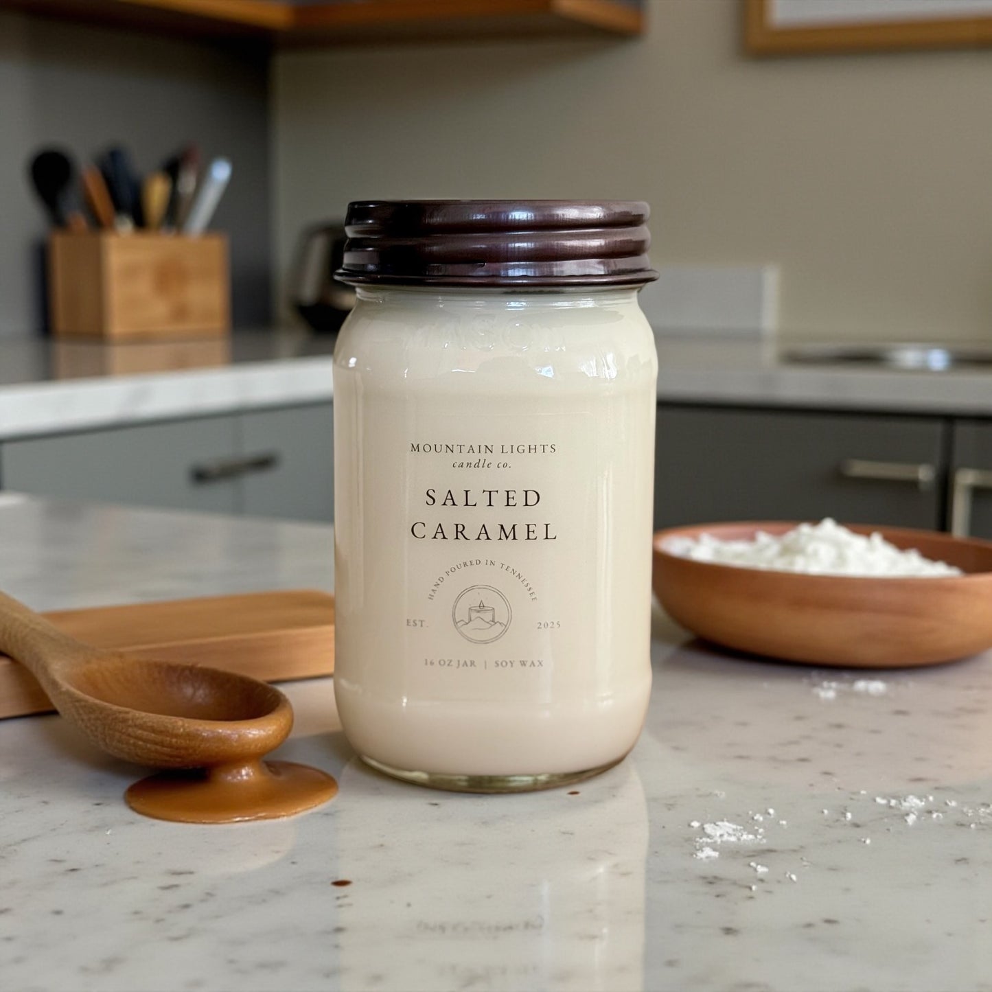 Salted Caramel 16 oz candle