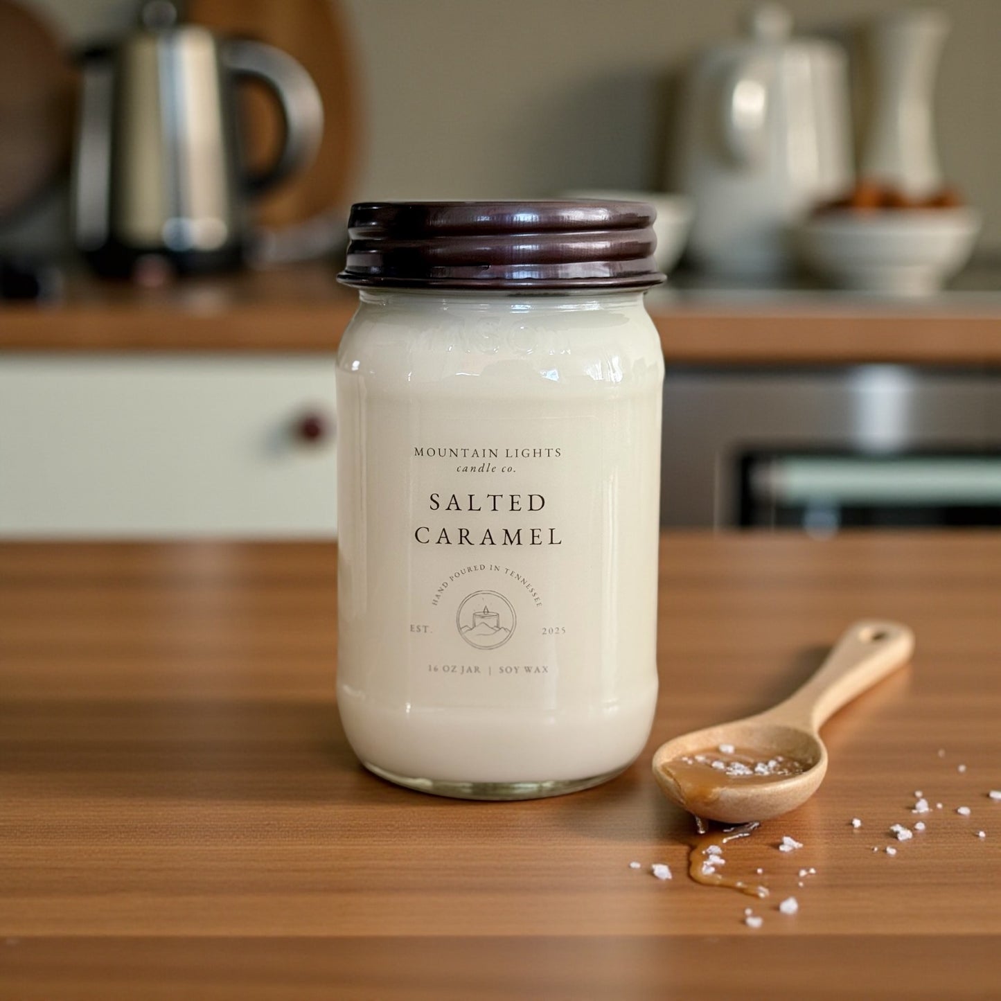 Salted Caramel 16 oz candle