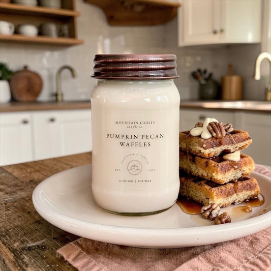 Pumpkin Pecan Waffles 16 oz candle