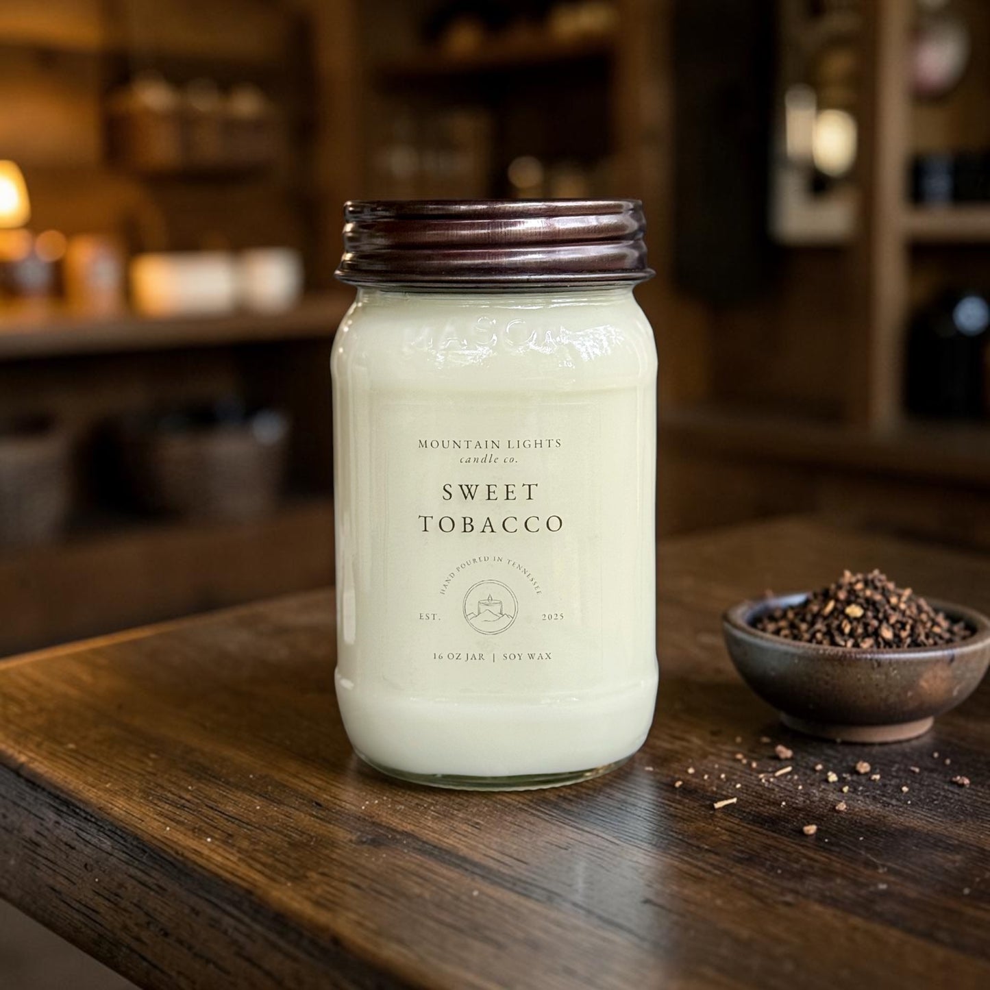 Sweet Tobacco 16 oz candle