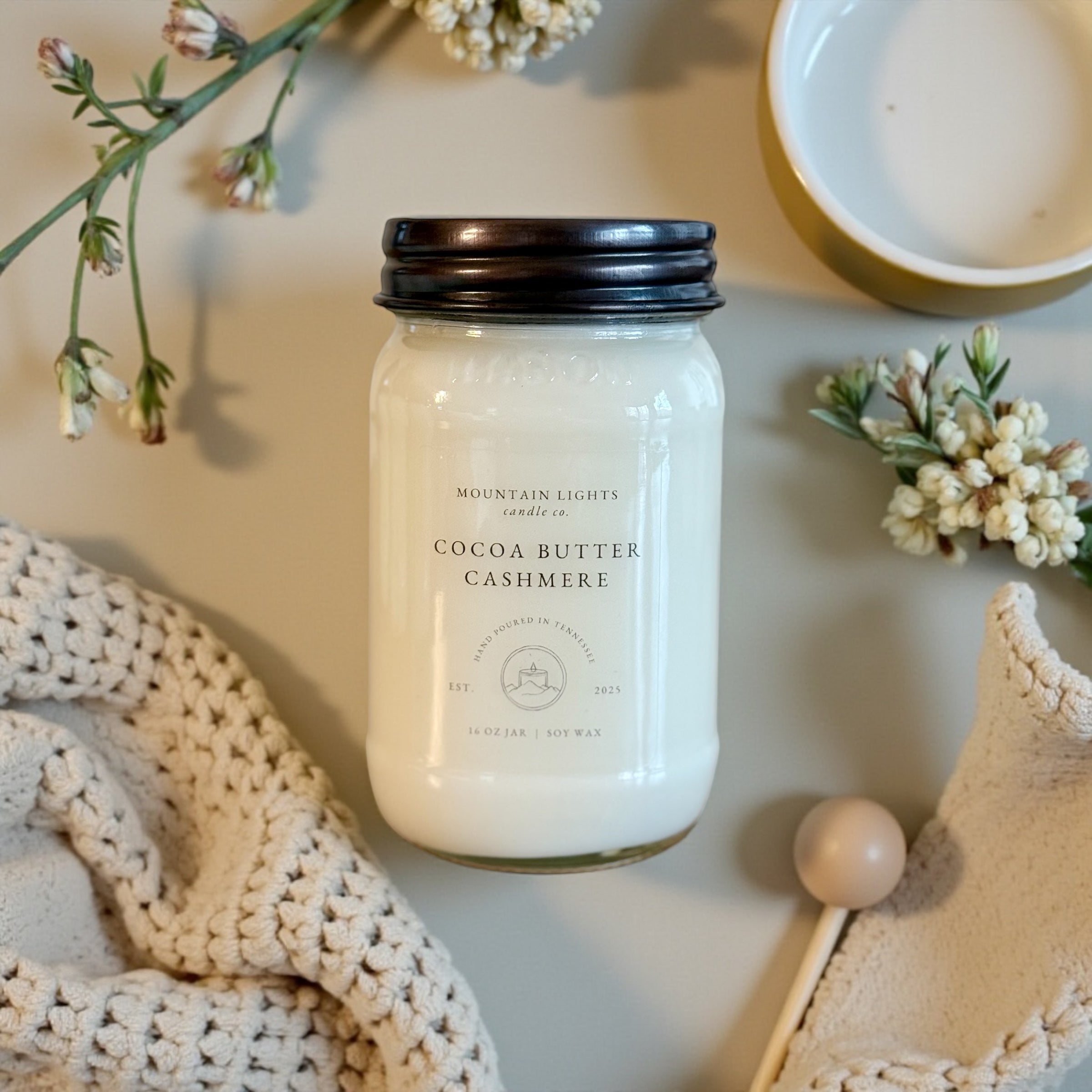 Mountain Lights Candle Co. Candle