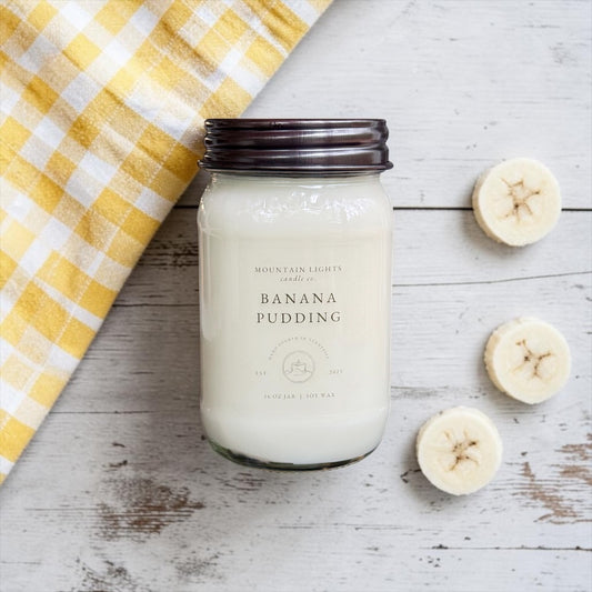 Banana Pudding 16 oz candle
