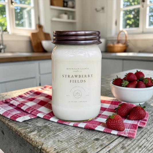 Strawberry Fields 16 oz candle