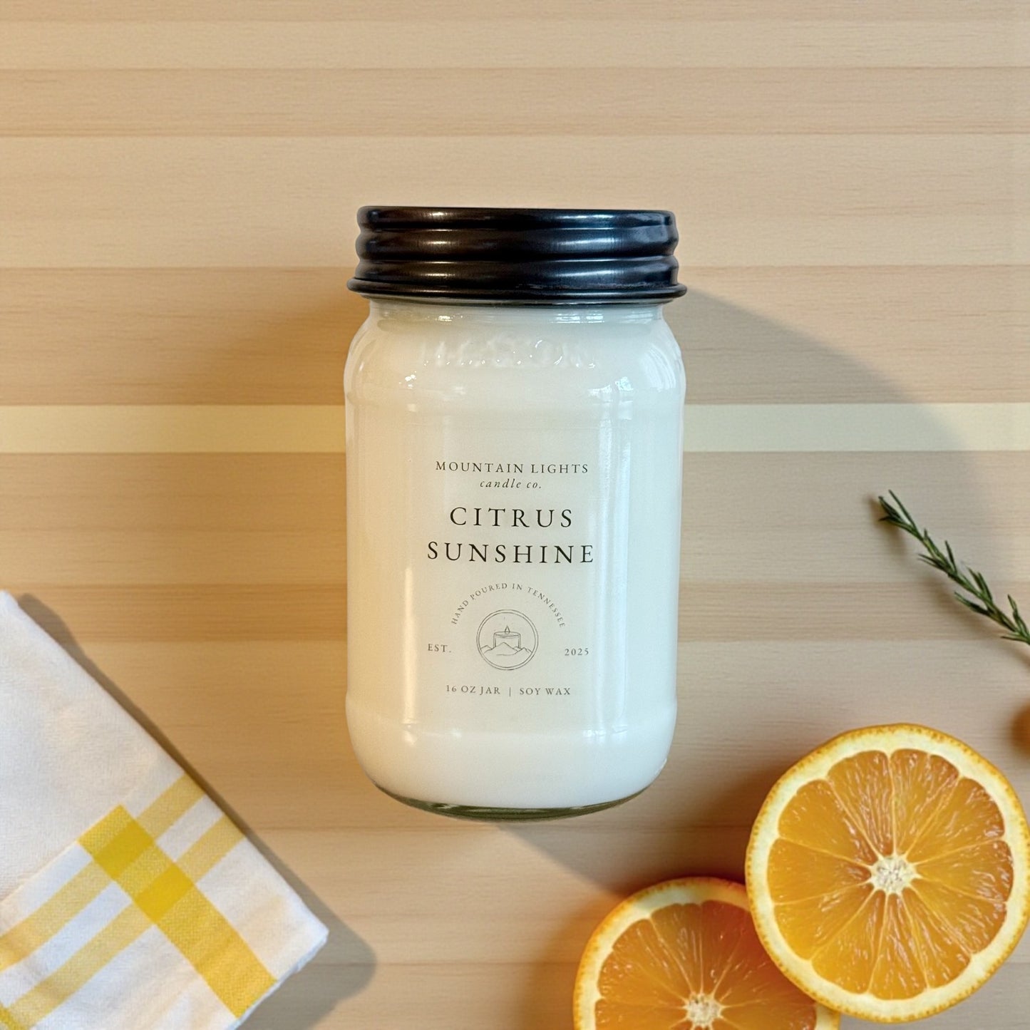 Citrus Sunshine 16 oz candle