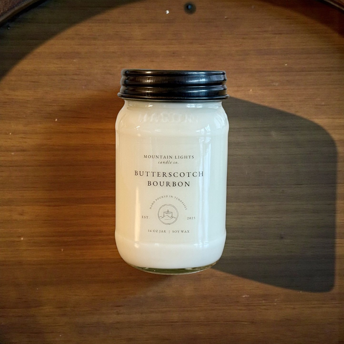Butterscotch Bourbon 16 oz candle