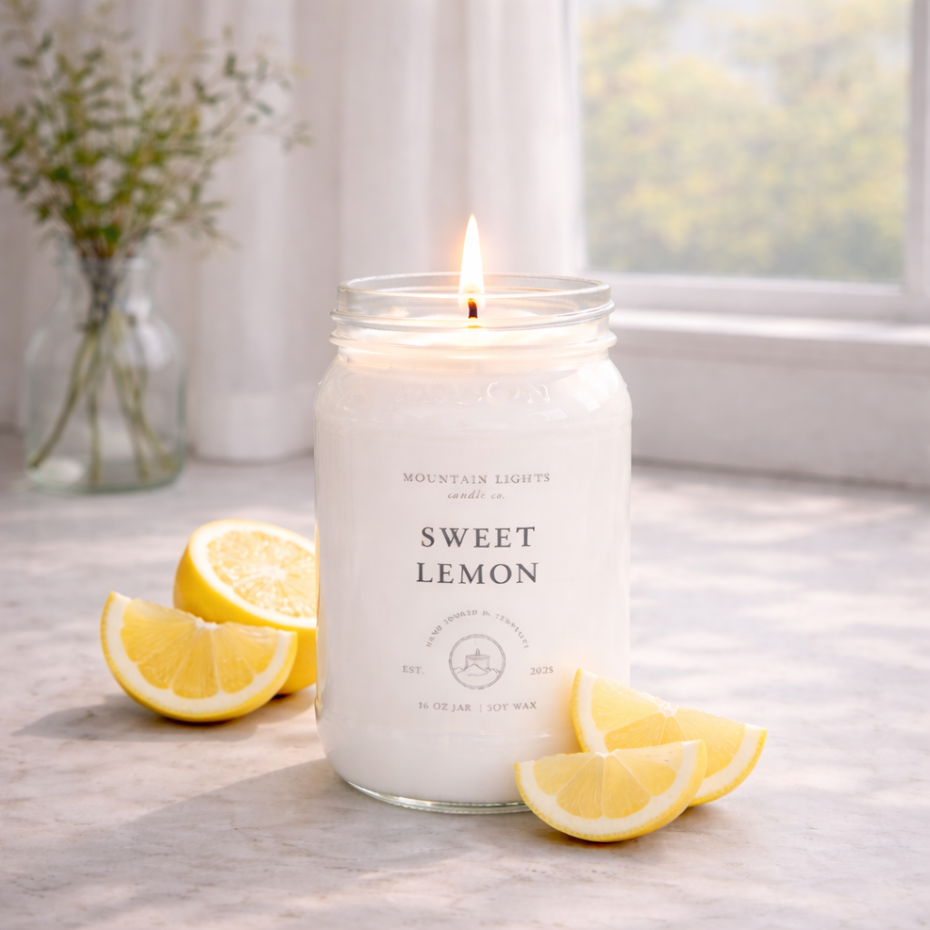 Sweet Lemon 16 oz candle