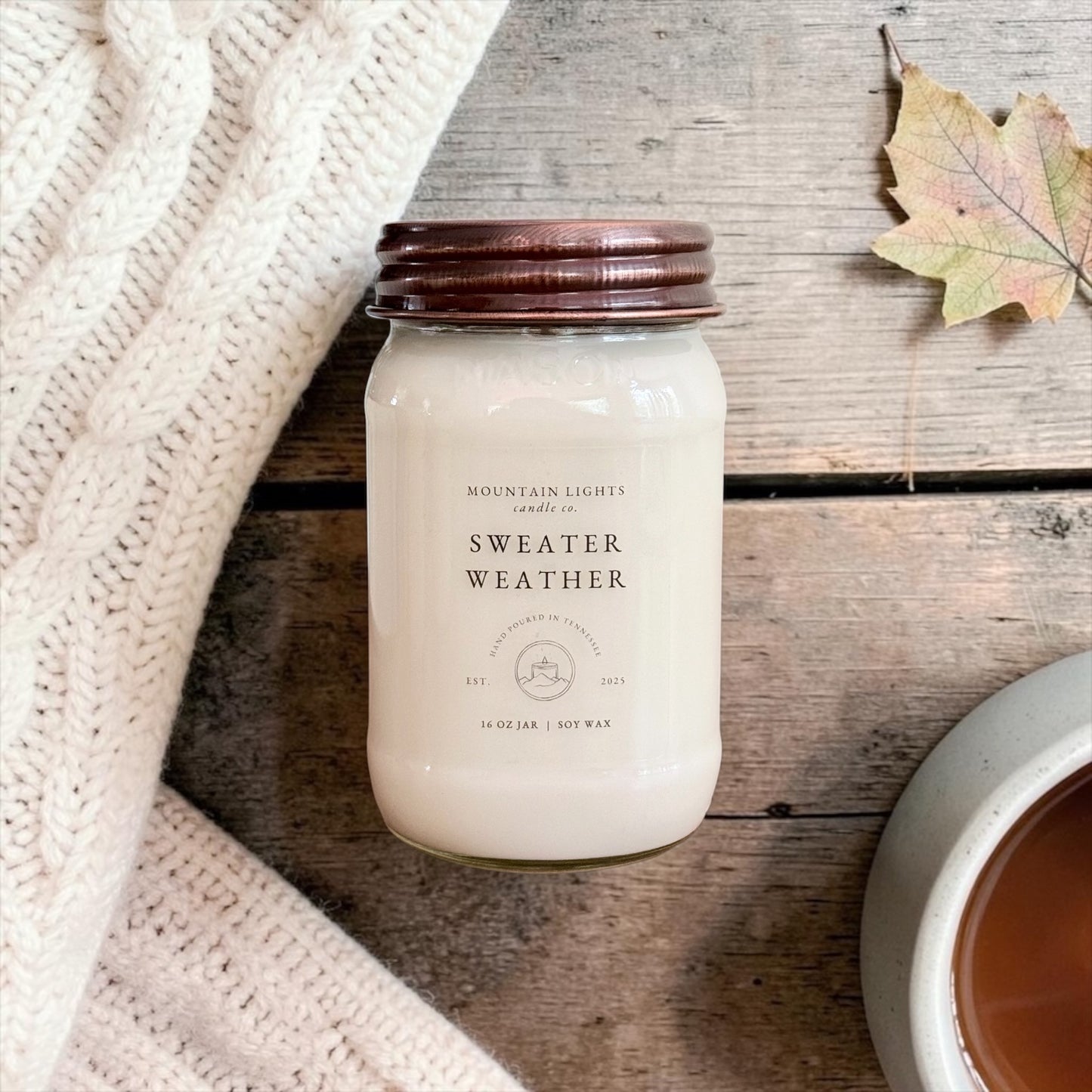 Sweater Weather 16 oz candle