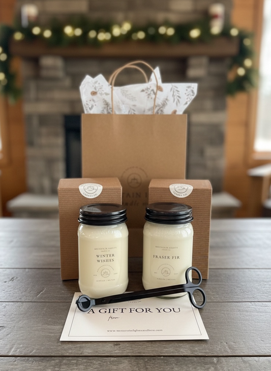 Candle Gram – Double Candle Gift Bundle